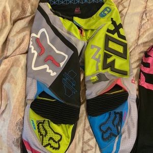 Moto pants and jerseys